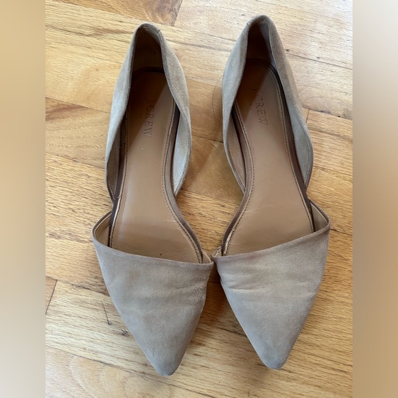J.Crew Zoe d’Orsay flats tan - Picture 2 of 8